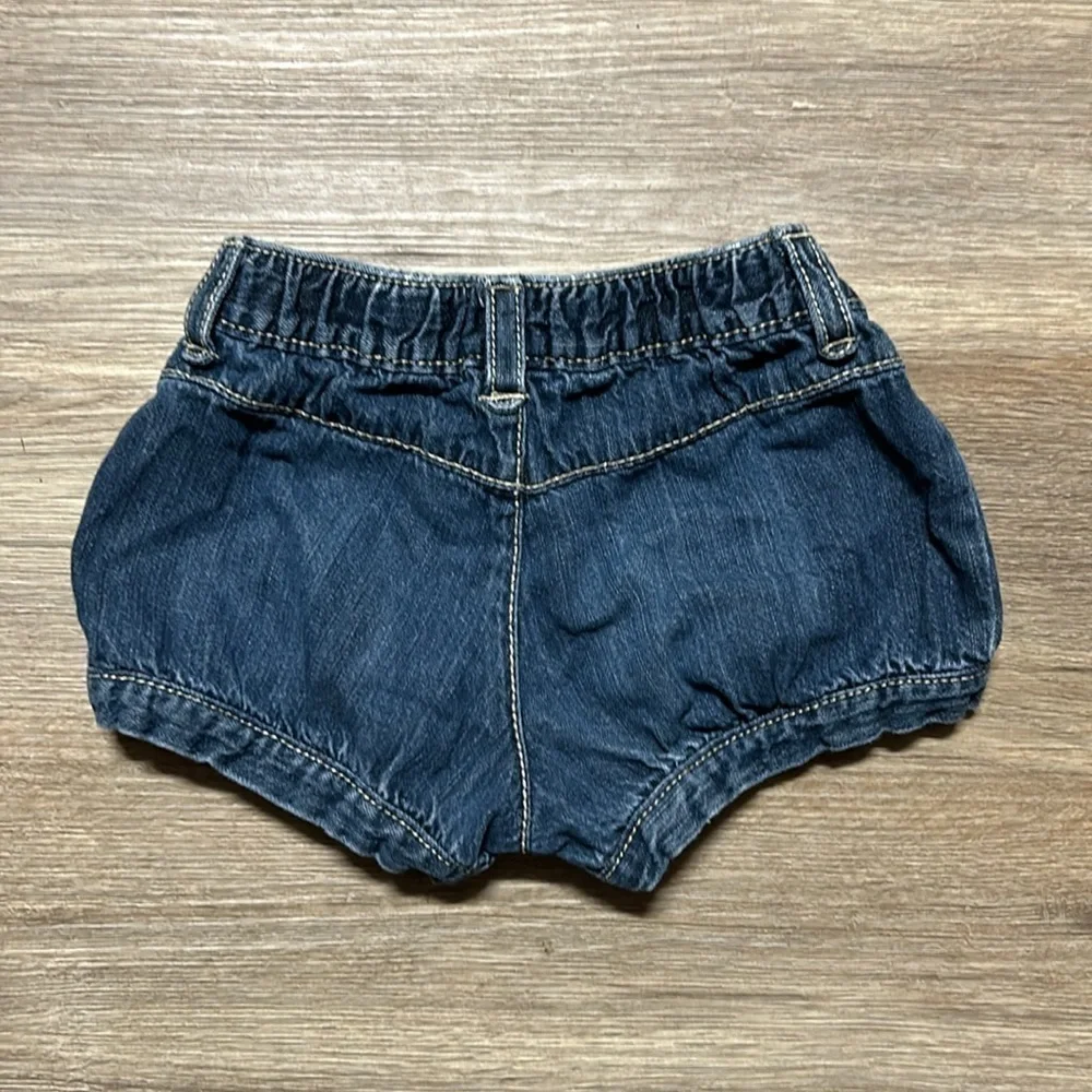 GYMBOREE Denim Star Patch with Red/White Star Bandanna Belt